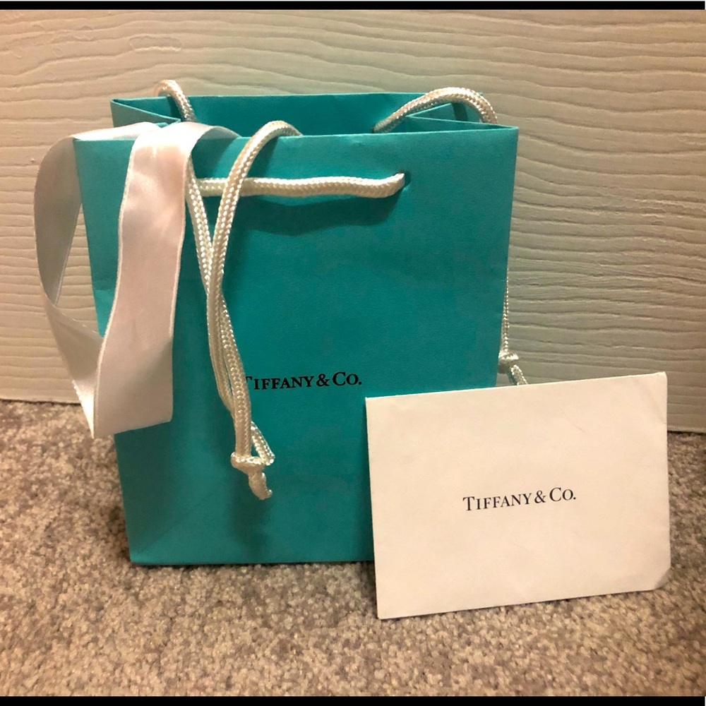 Tiffany & Co small shopper w/ receipt envelope